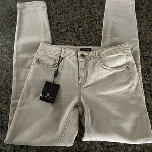 NWT Massimo Dutti Khaki Skinny Fit Pants